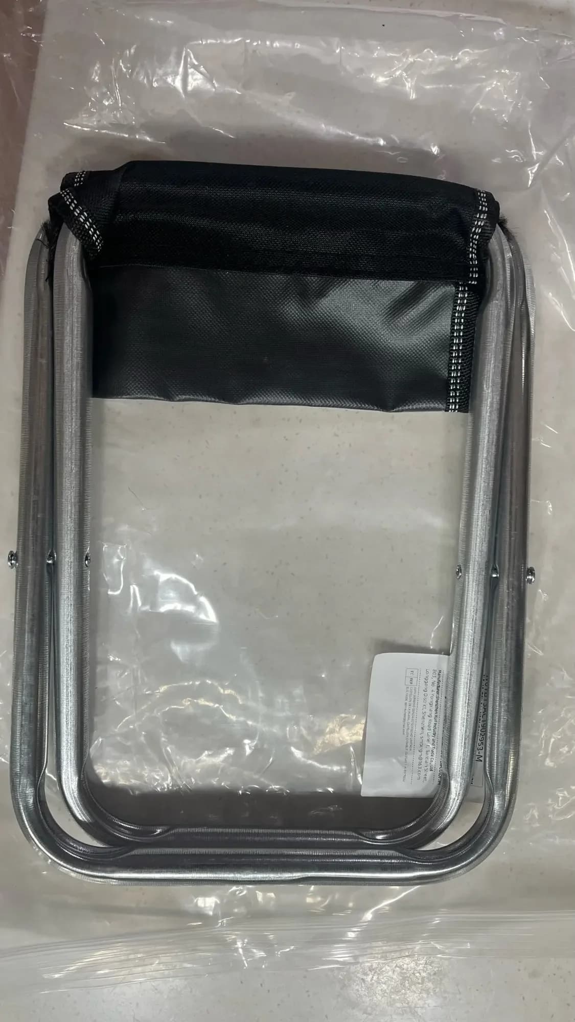 Tabouret de pêche pliable aluminium léger pour pêcheur nomade et sorties extérieures