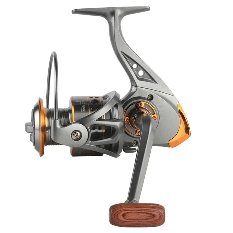 Moulinet de pêche spinning DC 1000-7000, ratio 5.2:1 et frein 26LB, pour eau douce et mer