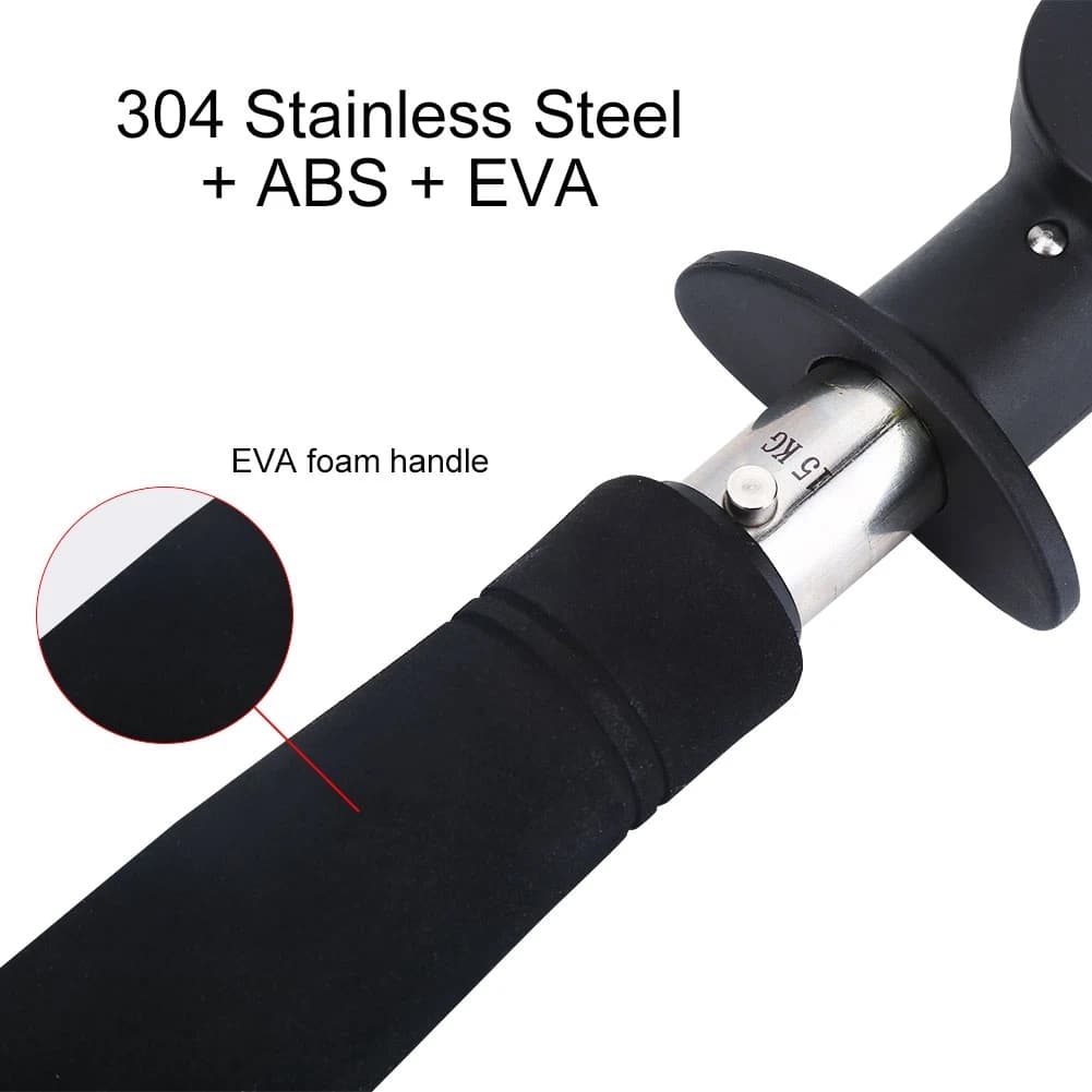 Pince à lèvres pour poissons avec mètre ruban intégré 15kg - Gripper pêche durable avec balance