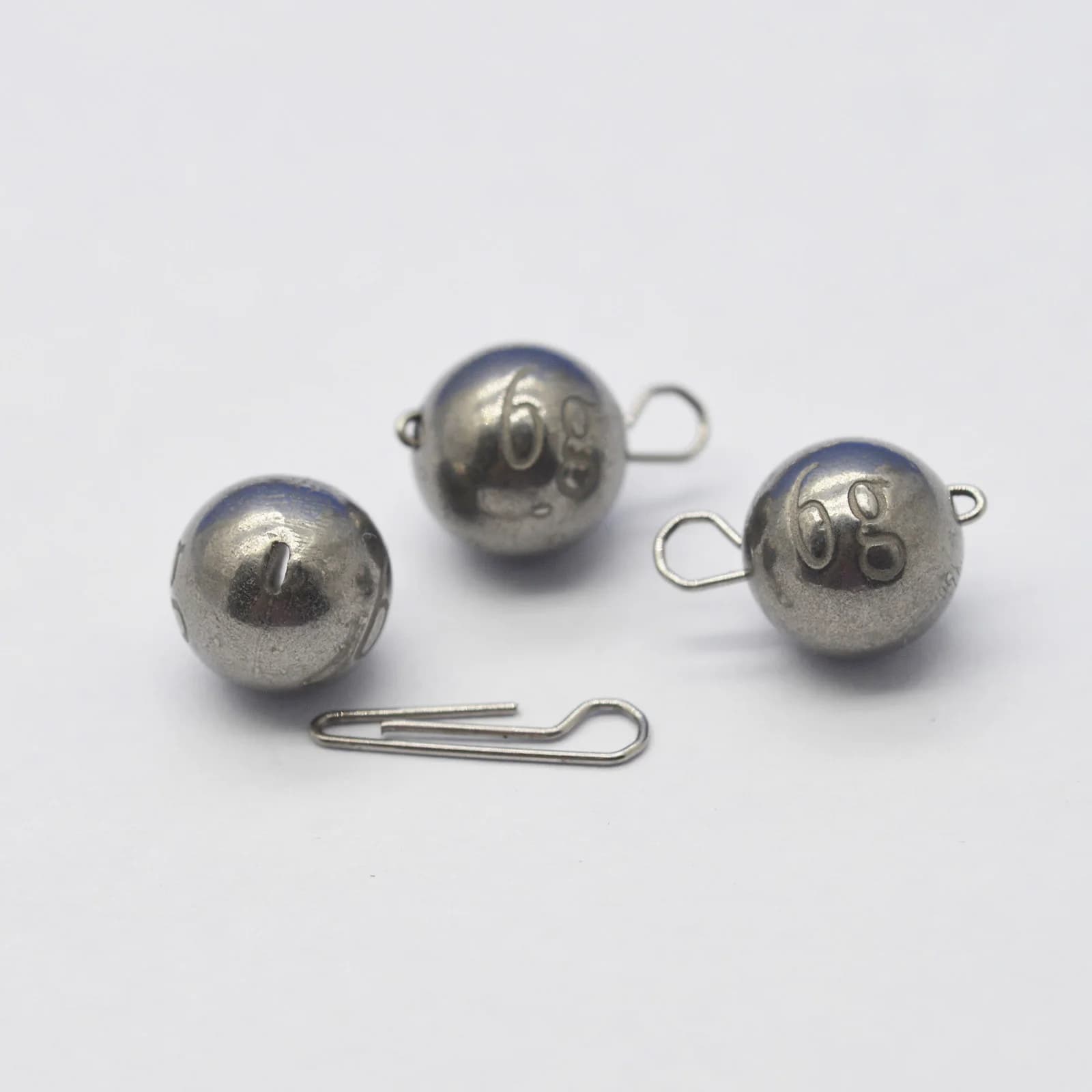 10 plombs en tungstène Cheburashka pour pêche fine et précise avec une sensibilité accrue