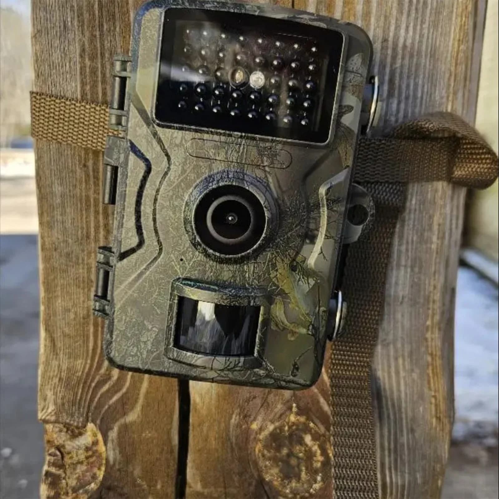 Mini caméra de chasse étanche IP66 pour piste et surveillance de la faune sauvage (sans batterie ni carte)