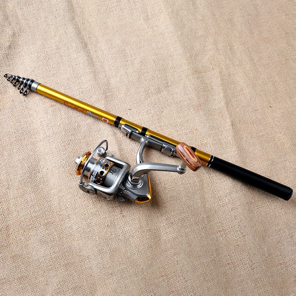 Canne télescopique carbone 1.5m 1.8m 2.1m ultra compacte pour voyage et rafting