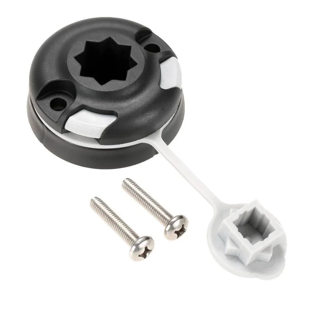 Support canne à pêche nylon kayak canoë bateau gonflable montage base étoile pêche mer