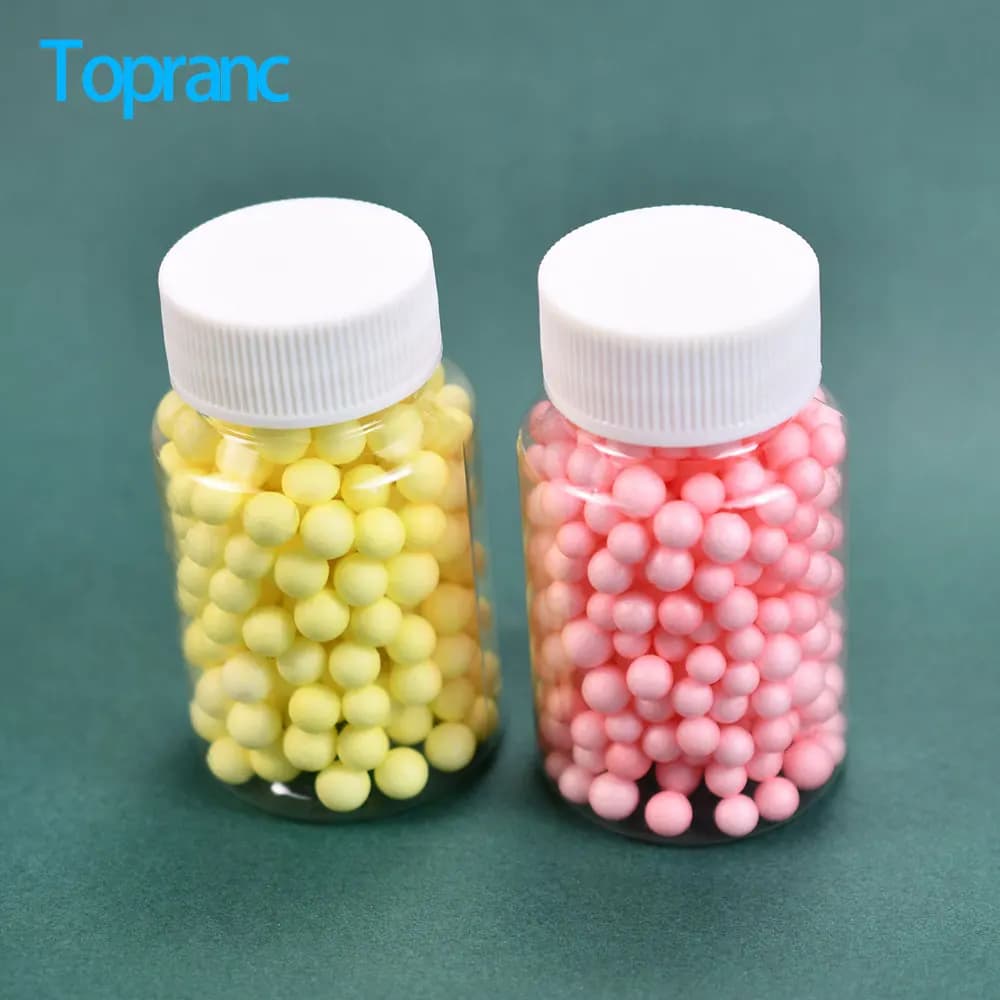 Billes de mousse flottantes Topranc - appâts factices odorants pour attirer carpes et poissons blancs