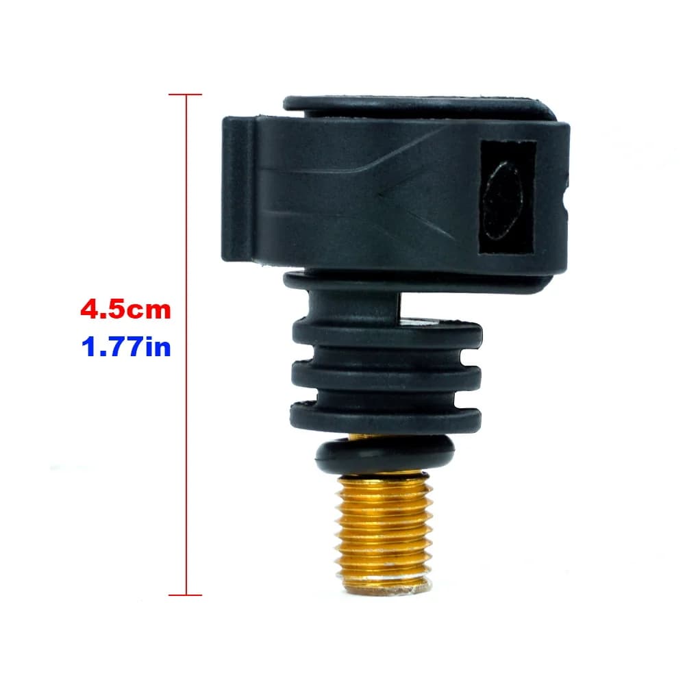 Connecteurs rapide changement 4 pièces AQ212 Hirisi - Adaptateur plastique réglable pour alarmes carpe