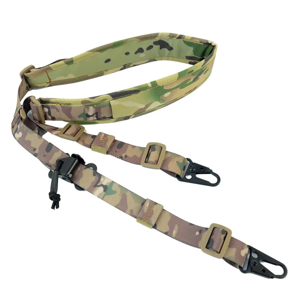 Bretelle tactique réglable EMR pour extérieur - Sangle multifonction pour équipement de pêche
