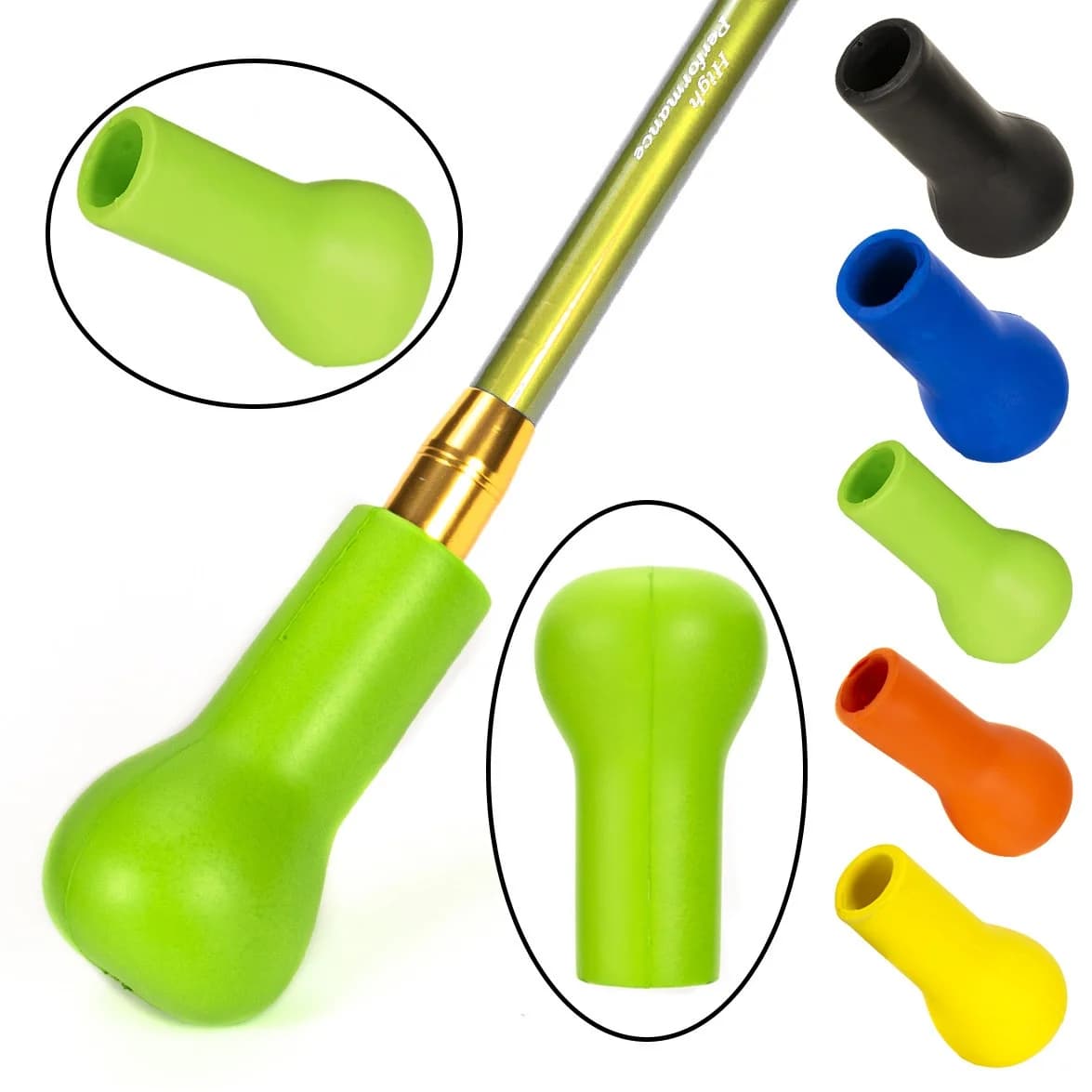 Support de canne à pêche sphérique avec couvercle protecteur - Accessoire bateau étanche et durable