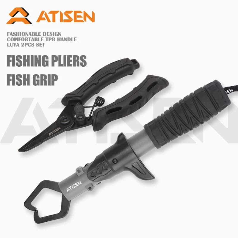 Pince à poisson professionnelle acier inox - Gripper pêche contrôle poisson outil sécurité