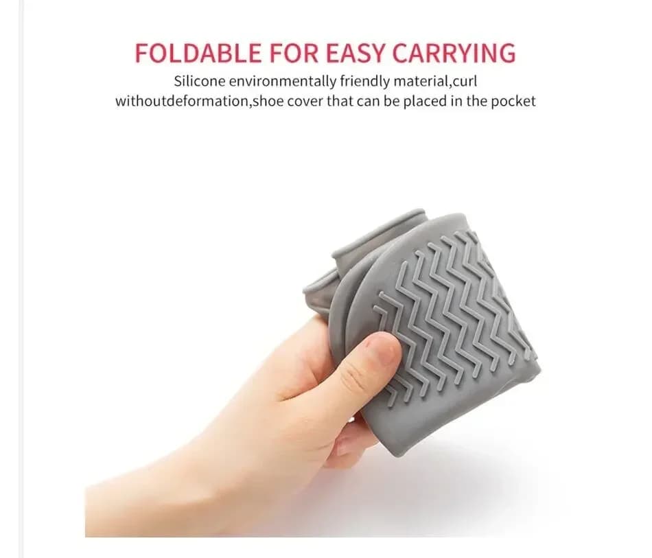 Protège-chaussures imperméables silicone anti-dérapant pour pêche pluvieuse - Couvre-sneakers unisexes