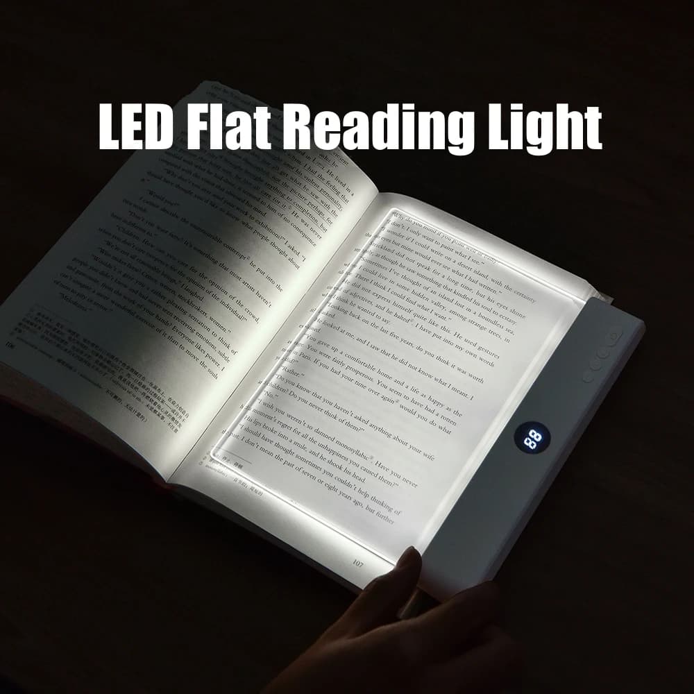 Lampe de lecture LED pour préparation de matériel de pêche nocturne - Protection des yeux USB