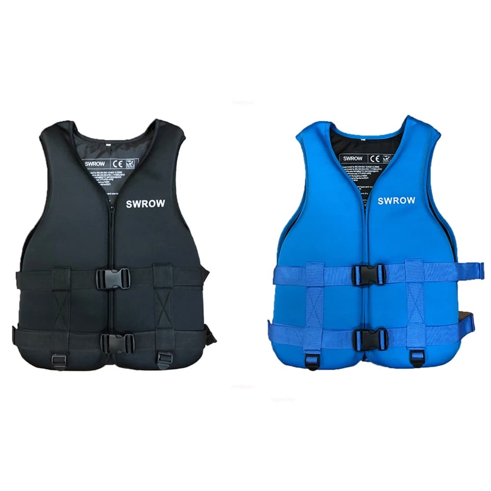 Veste de sécurité néoprène pour adulte et enfant - Pêche, kayak, sports nautiques et baignade