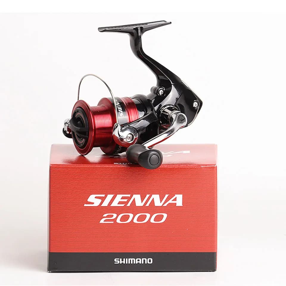 Moulinet de pêche spinning Shimano Sienna 500 à 4000 pour eau douce et mer