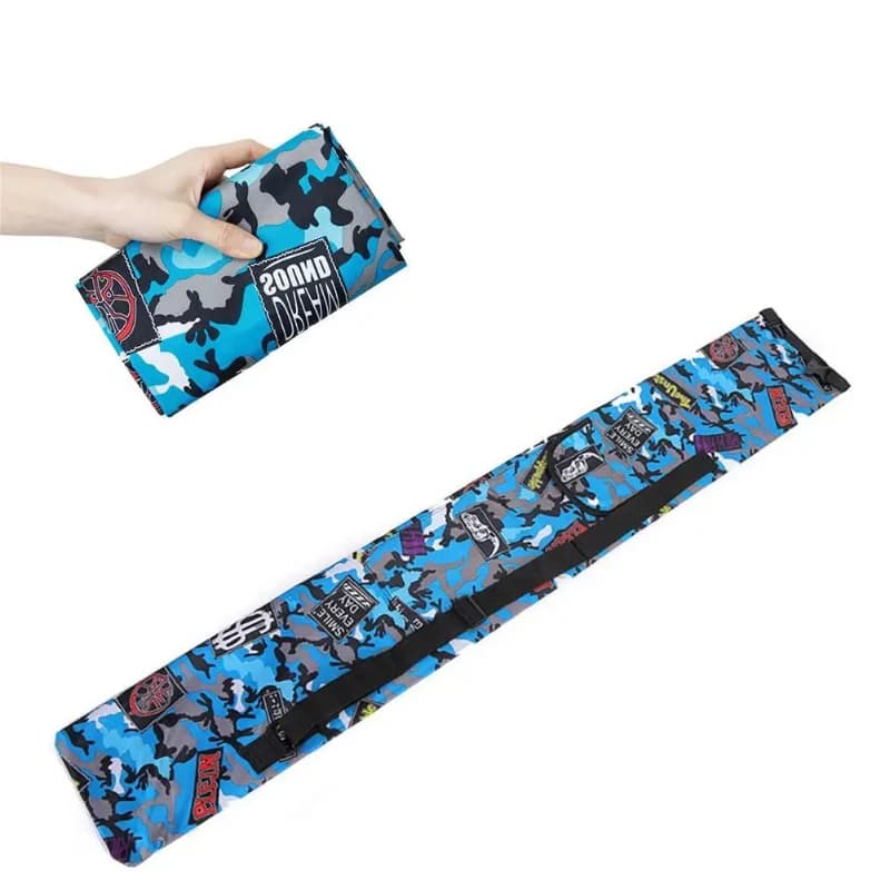 Sac pliant pêche camouflage étanche grande capacité - Poche de rangement pour cannes et accessoires