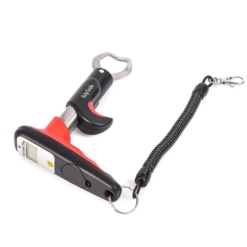 Pince à peser télescopique pour poisson digitale LED 25kg portable avec grip et balance intégrée