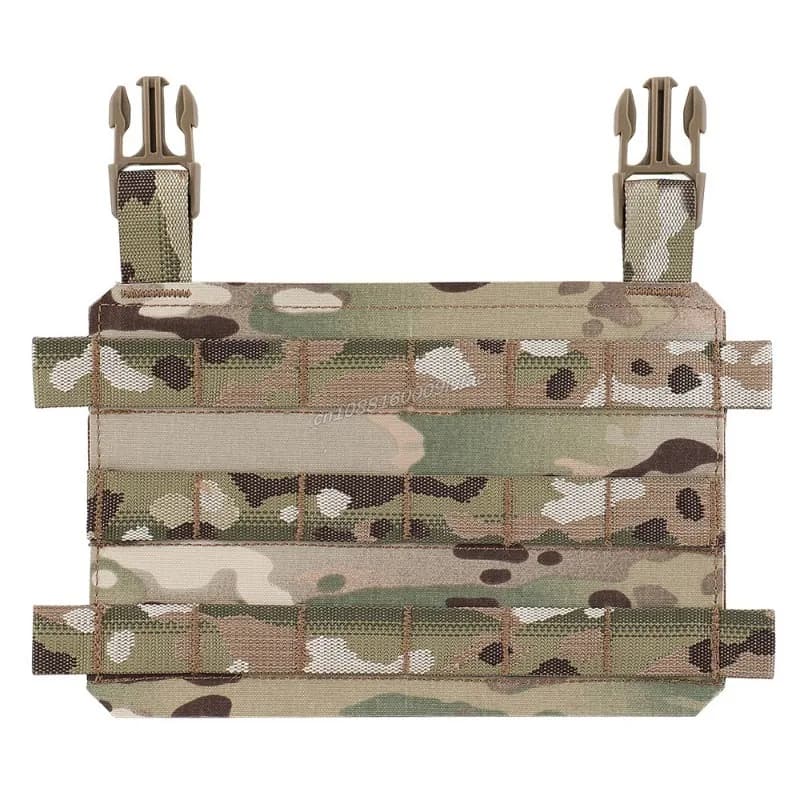 Placard thoracique tactique Molle pour pêche chasse - Panneau avant gilet porte-plaque LV119