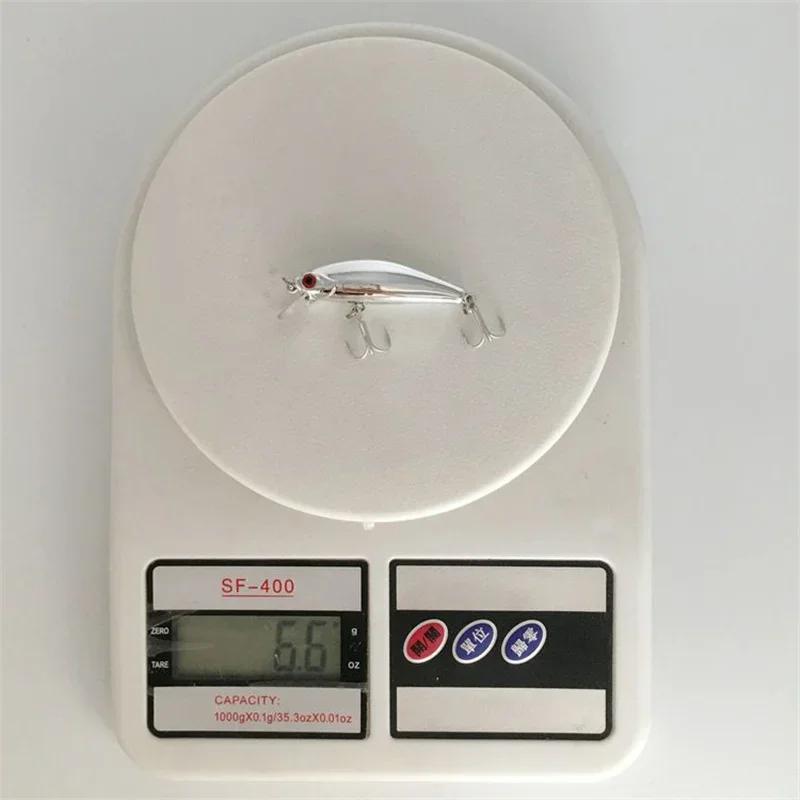 Leurre minnow laser 5.5cm 6.5g sinking wobble jerkbait crank pêche bass eau douce salée