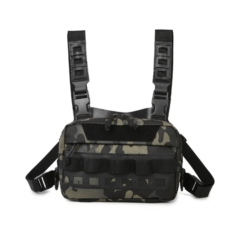 Sac de pêche X08A ceinture bandoulière avec leurres pour camping randonnée pêche sportive