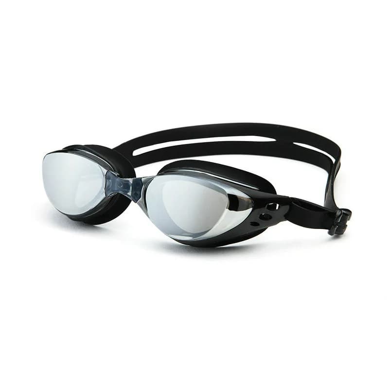 Lunettes de natation myopie -1 à -10 électroplacées - Anti-buée et étanches pour hommes et femmes