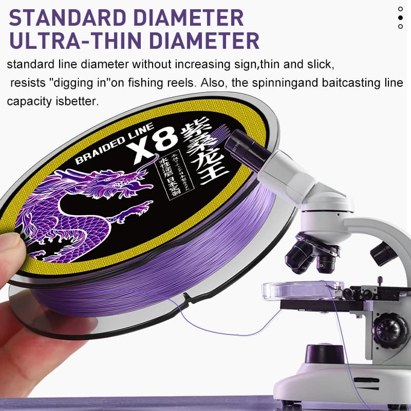ZUKIBO ZISANG Ligne tressée 8 brins Japon 14-50LB - PE multifilament puissant pour carpe et gros poissons