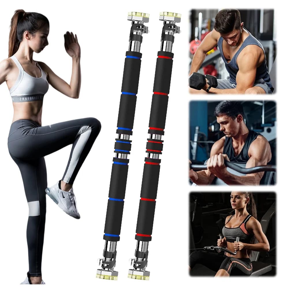 Barre de traction ajustable pour porte - Barre de tractions chin-up pour entraînement à domicile