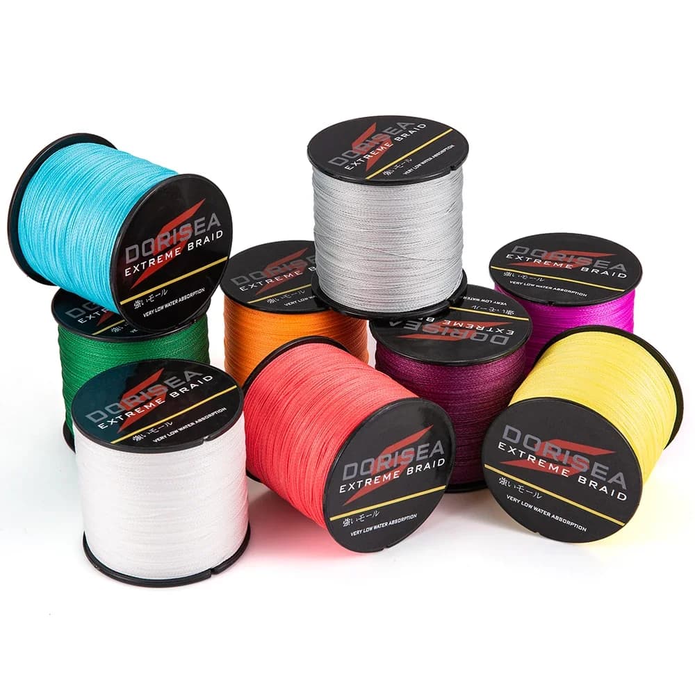 Ligne PE tressée DORISEA X4 100M 6LB-100LB multifilament extrême pêche carpe