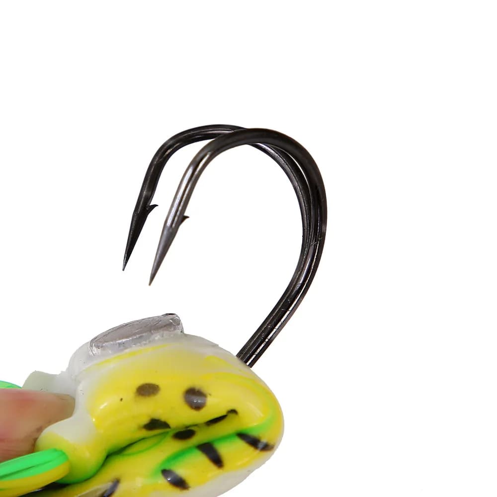 Leurre grenouille souple avec hameçons 5g à 17.5g pour pêche top water et leurres carnassiers