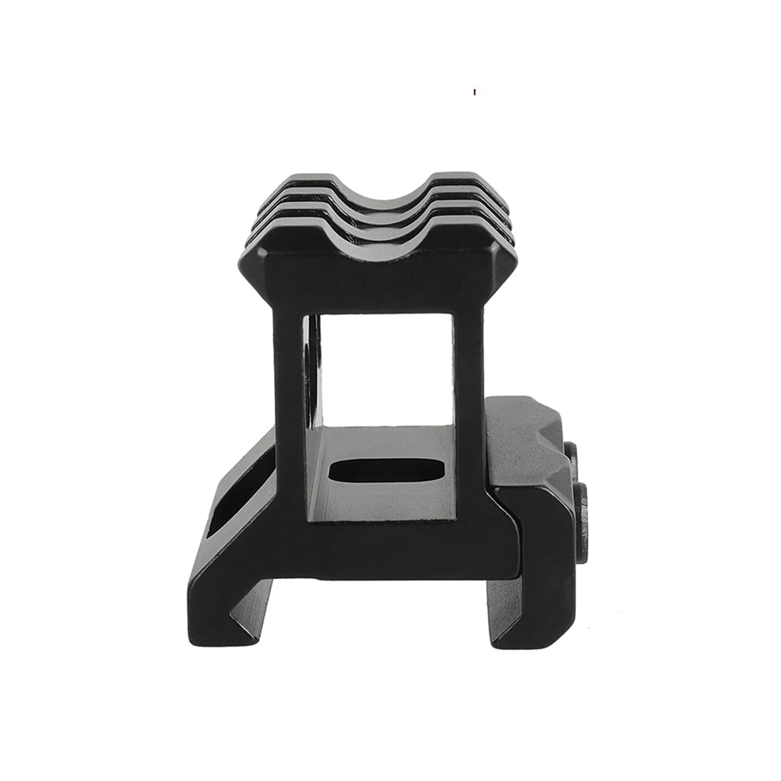 Support élévateur Picatinny 1 pouce - Monture rail 20mm aluminium pour viseurs pêche observation