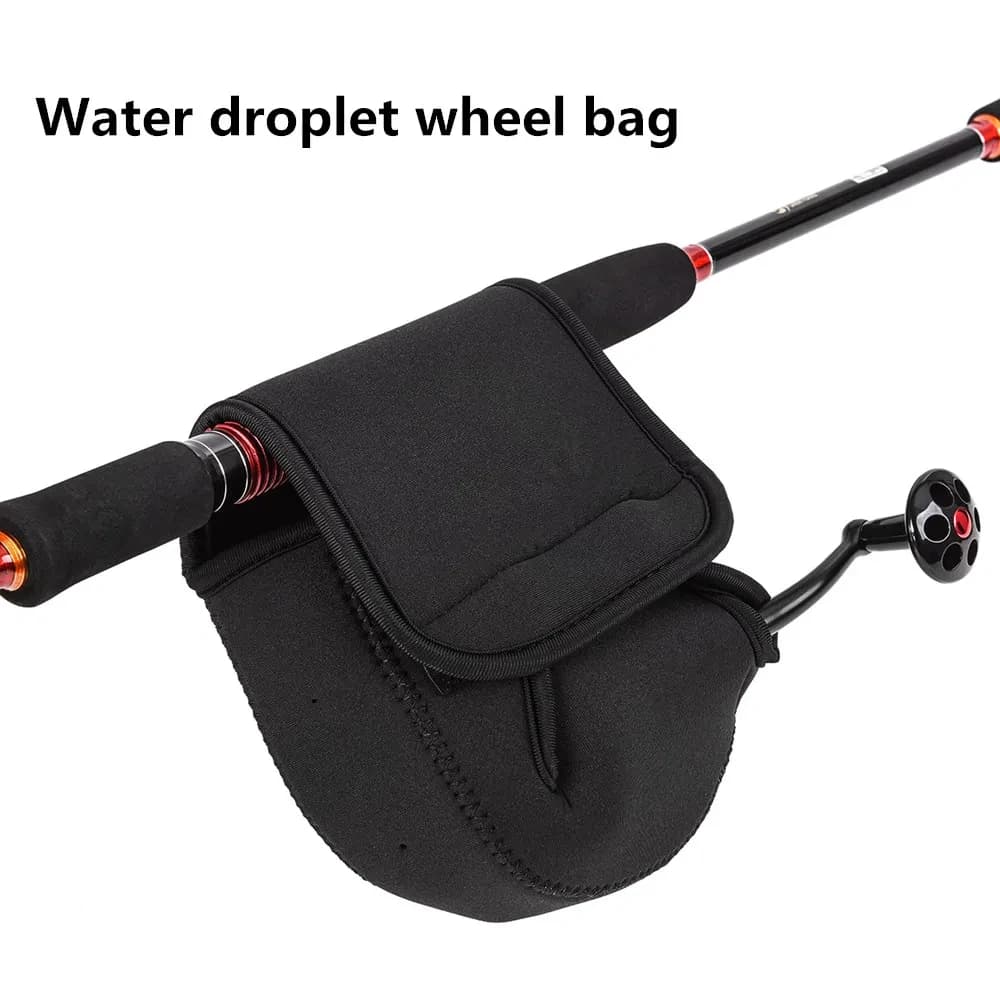 Housse de protection étanche en néoprène pour moulinet de pêche spinning taille S M L
