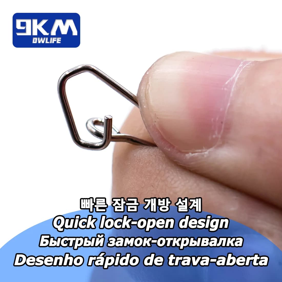 Snaps pêche 50-200 pièces acier inox - Connecteurs rapides pour leurres et plombs trolling