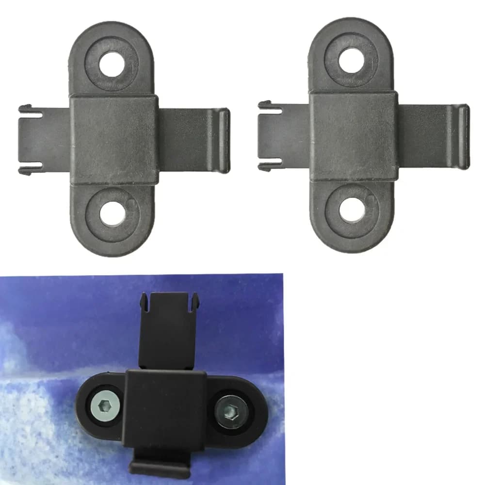 Système de fixation à glissière nylon pour kayak - Boucle de verrouillage pour pédales et pont de pêche