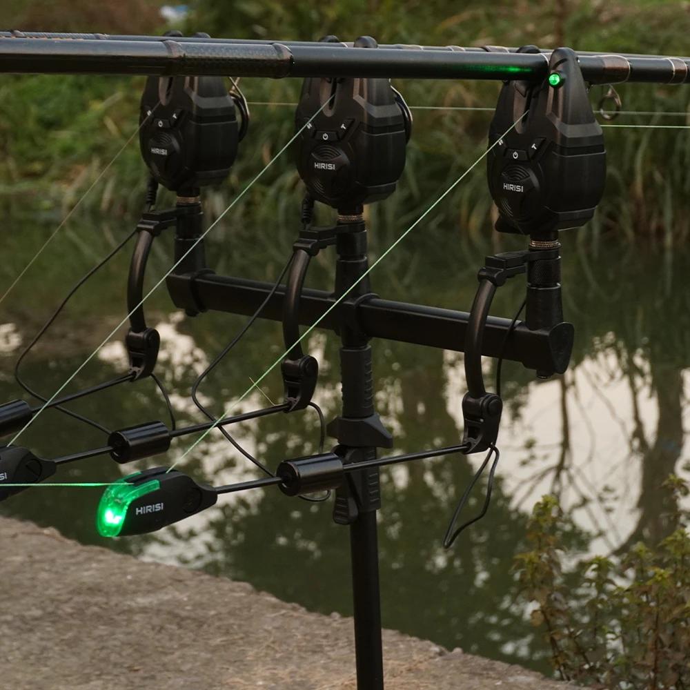 Support de canne télescopique Hirisi en aluminium - Banksticks réglables pour rod pod pêche de la carpe