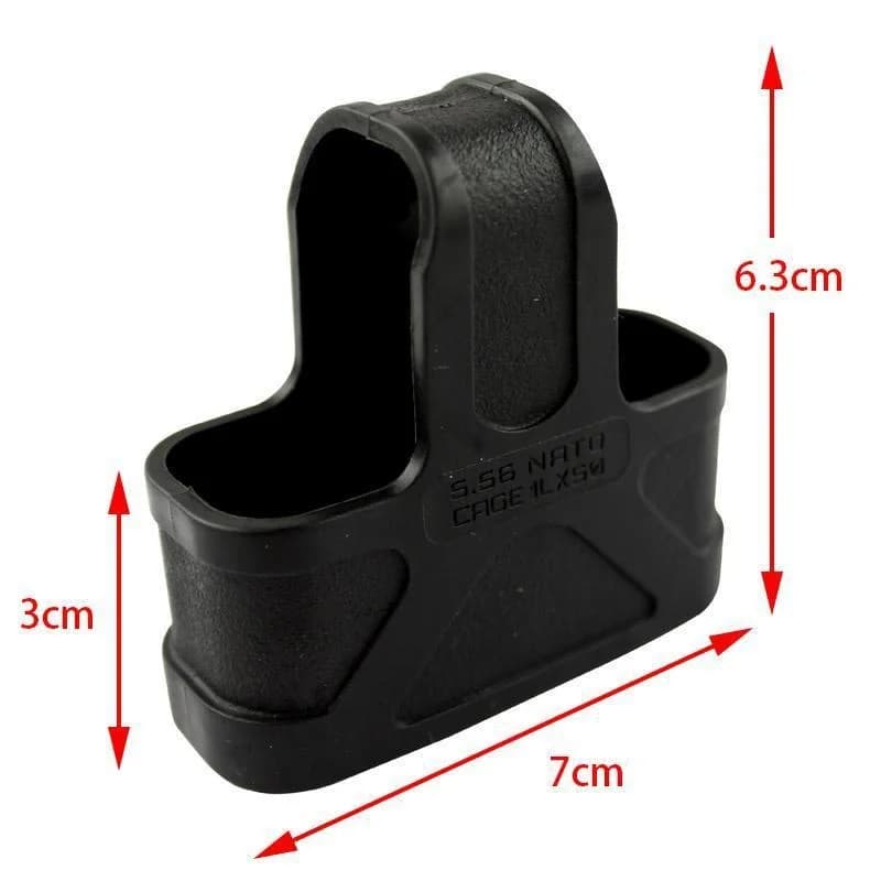 Boucle caoutchouc mag pull 5.56 tactique assistance chargeur chasse airsoft wargame pêche