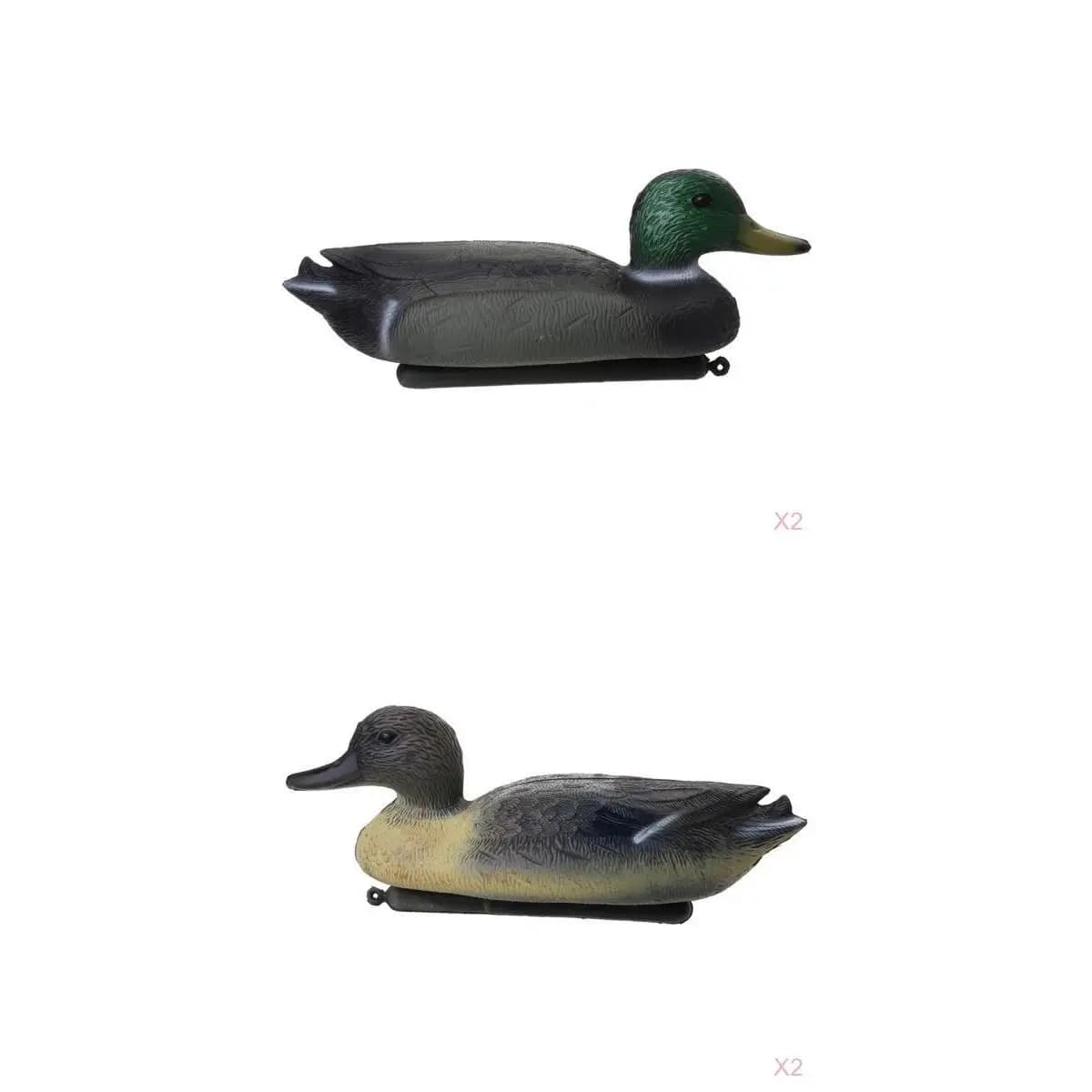 Leurre canard flottant réaliste en plastique pour pêche et chasse - Appât de pêche au jeu