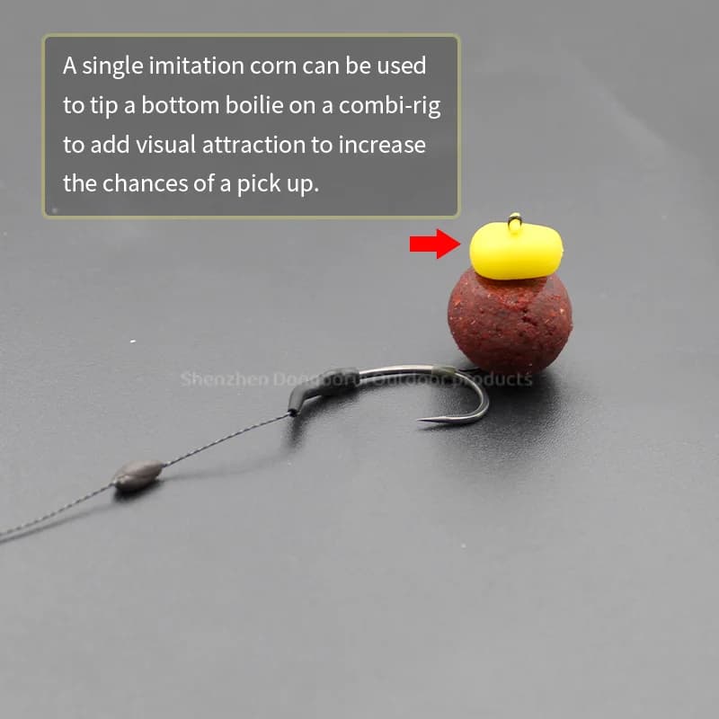 15 appâts pop-up maïs pour carpe - Leurres artificiels souples imitation maïs