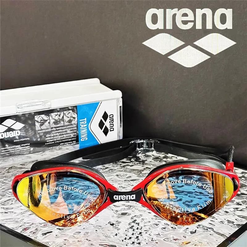 ARENA lunettes de natation étanches anti-buée professionnelles compétition set bonnet