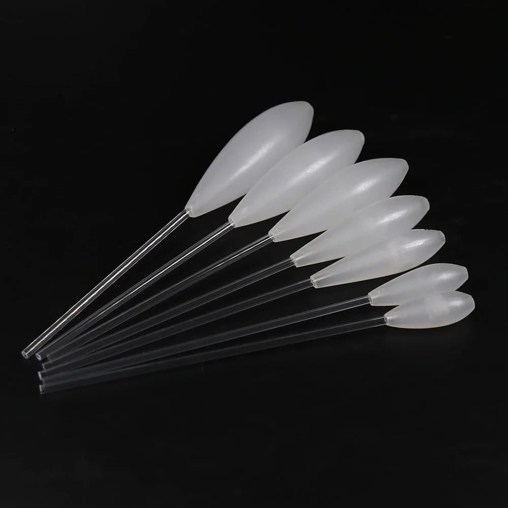 5 flotteurs acryliques pêche 10-50g type bombarda flottants, pour lancer et pêcher en surface