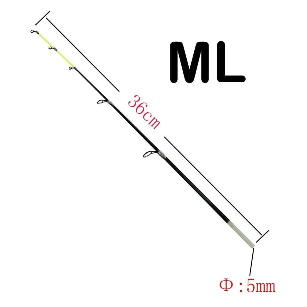 Canne à pêche glace télescopique hiver 2023 carbone UL ML - Pén rod spinning pour pêche sur glace rivière étang