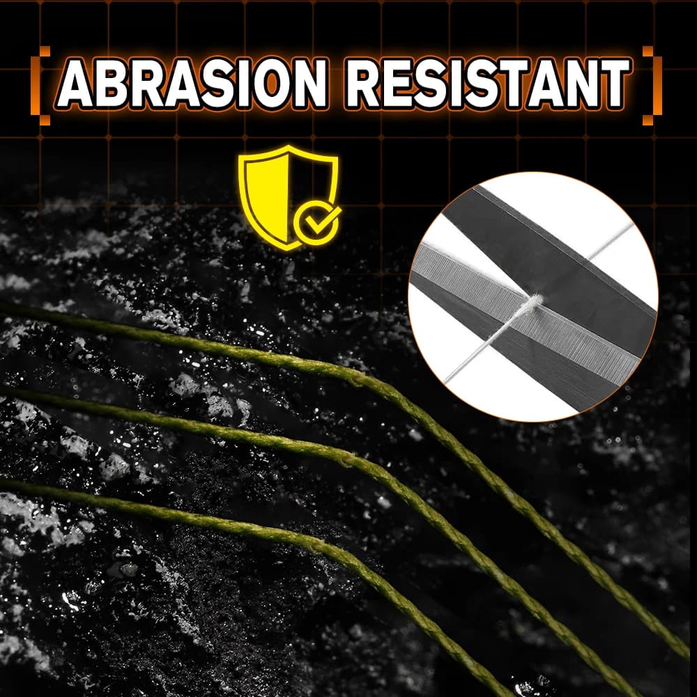 Ligne Nanofil Crystal ZUKIBO unifilament verte - Lisse fine résistante à l'abrasion - Zéro mémoire pour moulinets