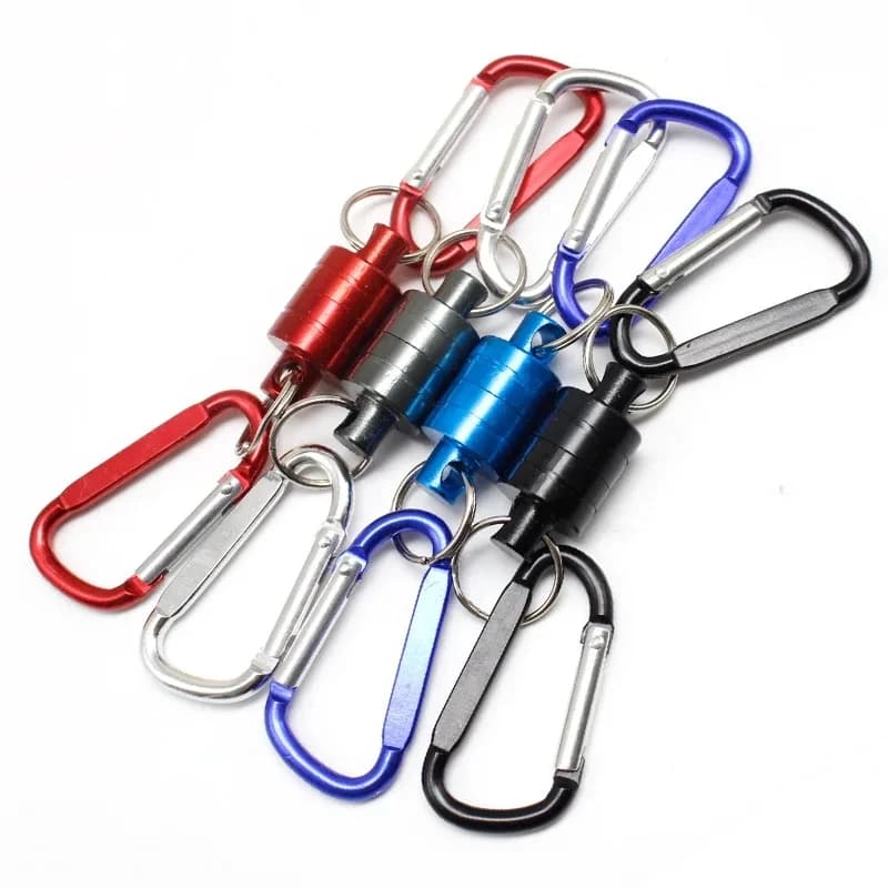 Mousquetons magnétiques pour équipement de pêche - Fermeture puissante pour accessoires outdoor