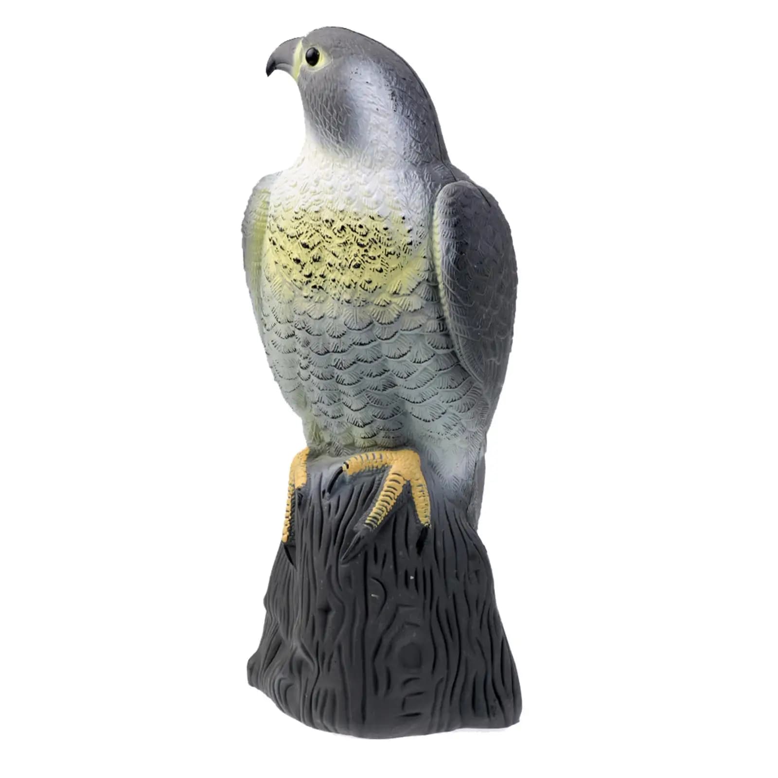 Leurre faucon tir oiseaux PE - Dispositif chasse protection faune pour effrayer pigeons corbeaux oies