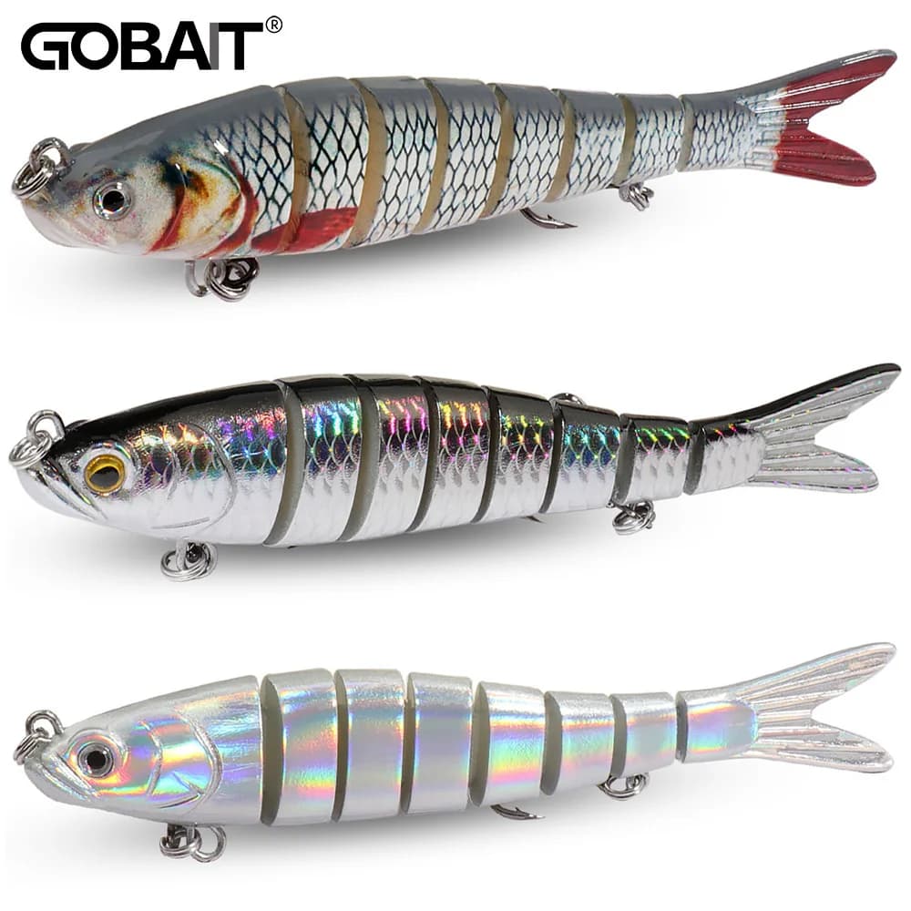 3 leurres souples multi-articulés 11g 16g 27g - swimbait bionique pêche carnassier perche brochet