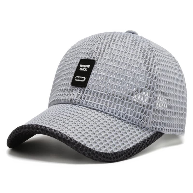 Casquette mesh respirante été pêche extérieur dad hat trucker snapback homme femme 2023