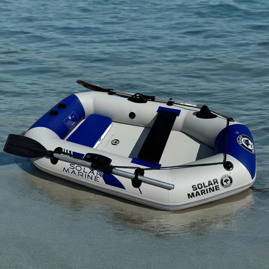 Bateau gonflable pêche 2m pliable PVC - Canoë kayak sport nautique adulte pour ski nautique