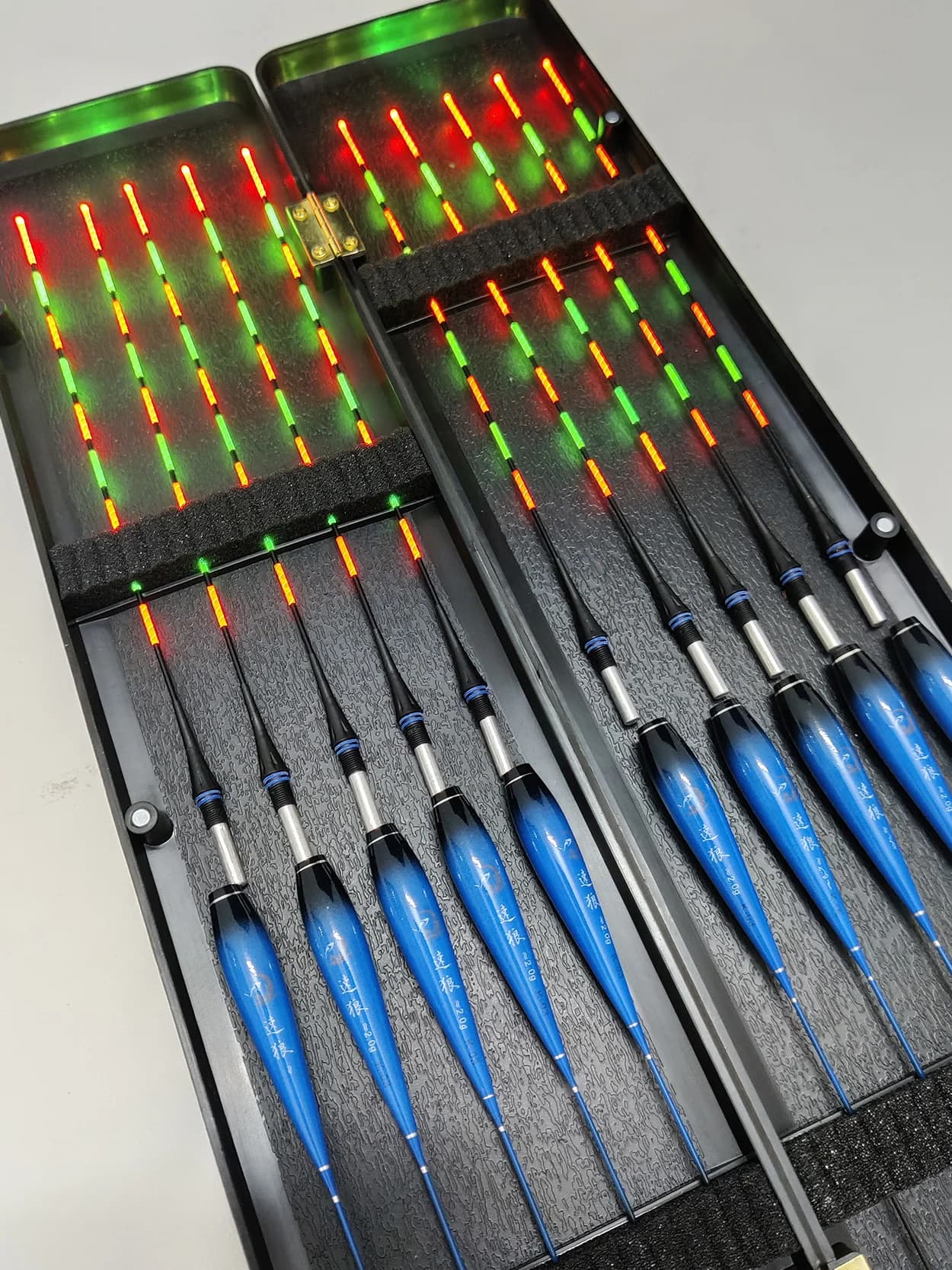 10 flotteurs de pêche lumineux électroniques pour carpe et queue nuage, visibles jour et nuit
