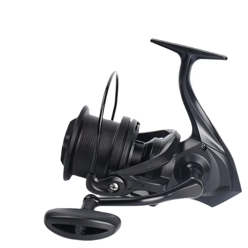 Moulinet de pêche spinning GLS Long Casting 8000-14000 série anti-corrosion alliage aluminium 4.8:1 haute vitesse