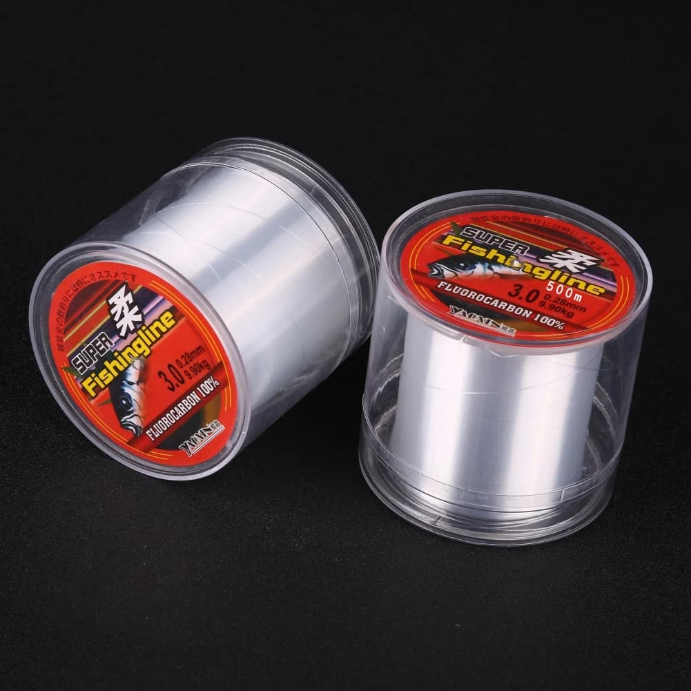 Ligne de pêche nylon multifilament super résistante 200m 300m 500m pour tous types de pêche