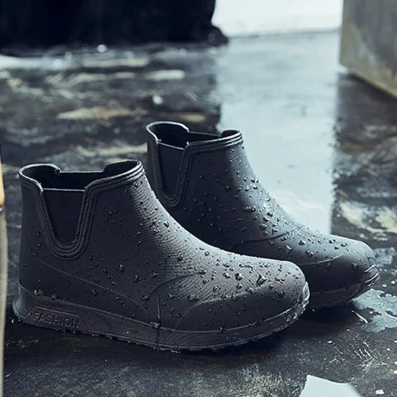 Bottes de pêche mode 2025 imperméables cheville plateforme pour couple été