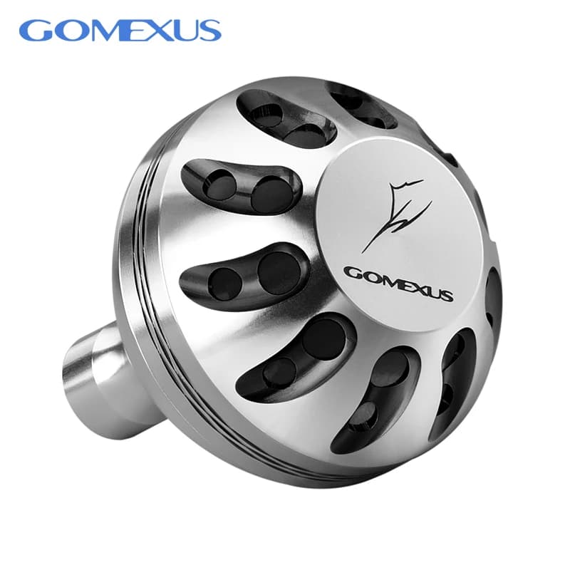 Poignée manivelle Gomexus 35mm pour moulinet Shimano Stella - Knob remplacement Daiwa Certate Fuego LT pêche sportive