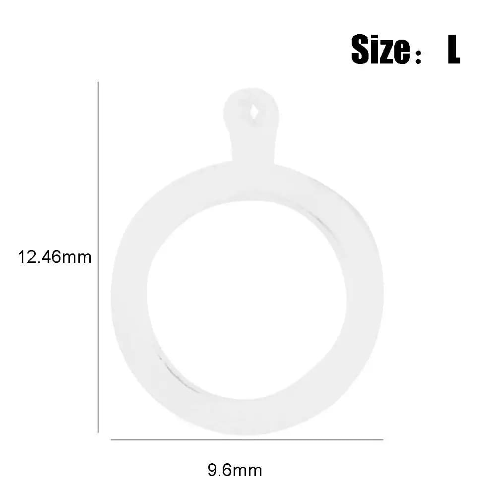 Baitbands pêche carpe et coarse fishing 100 pièces blanc - élastiques fixation pellets appâts montages carpistes
