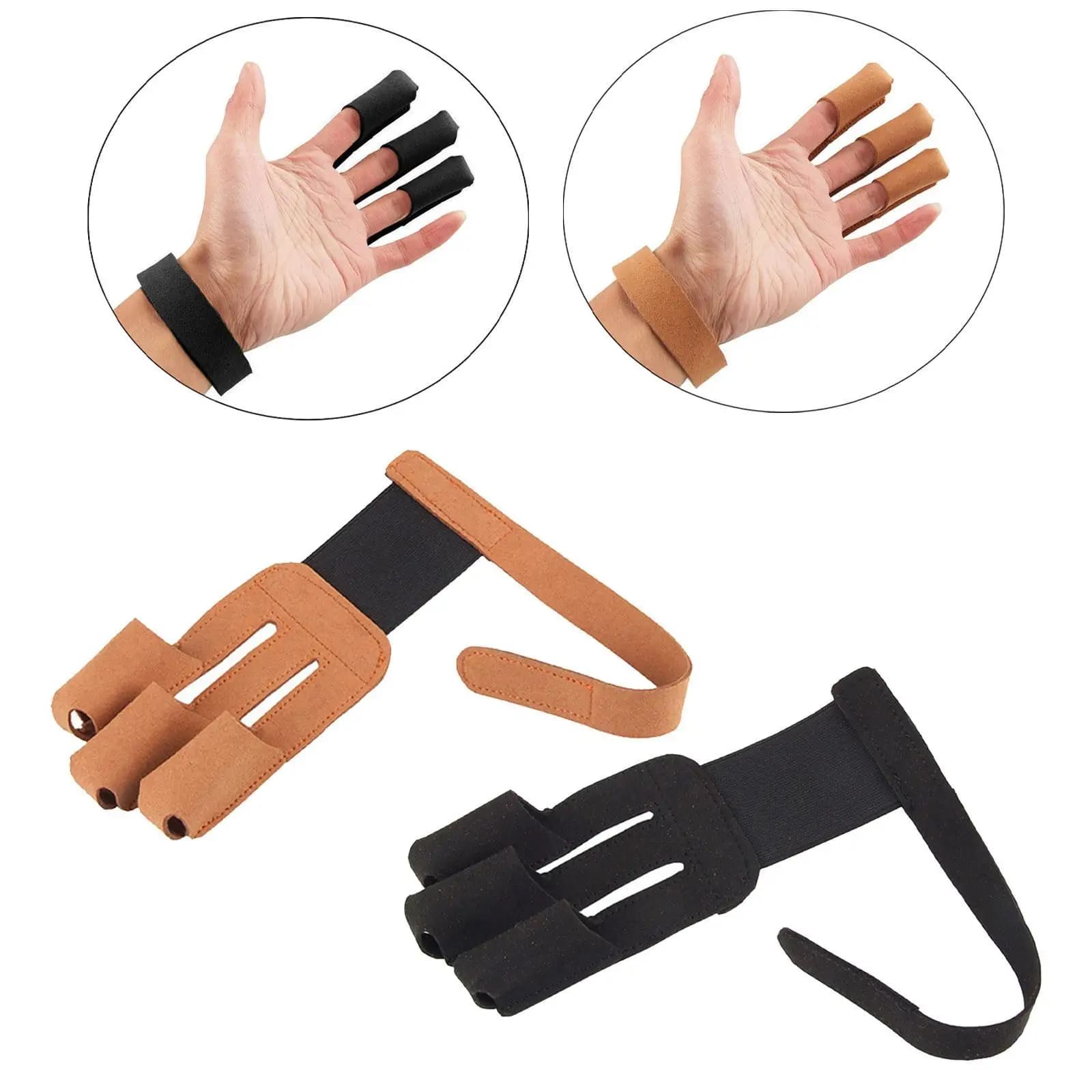 Gant doigt archerie élastique pêche arc droit gauche ajustable homme femme jeune